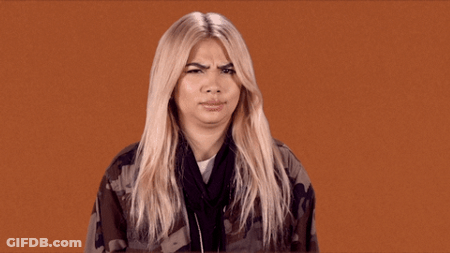 American Singer Hayley Kiyoko Confused Stank Face GIF