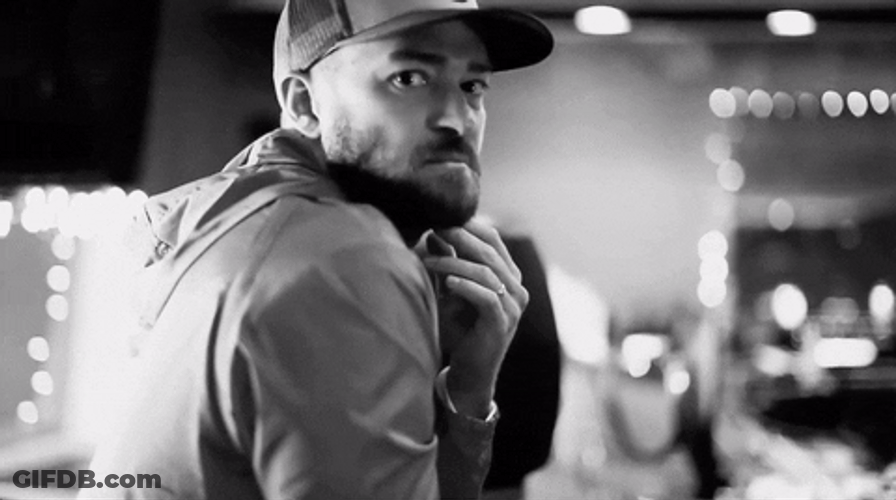 American Singer Justin Timberlake Stank Face Reaction GIF