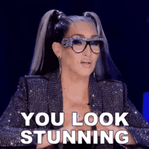 American Singer Michelle Visage You Look Marvelous Stunning GIF