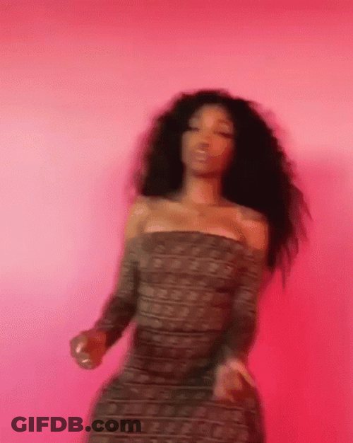 American Singer Sza Dancing GIF