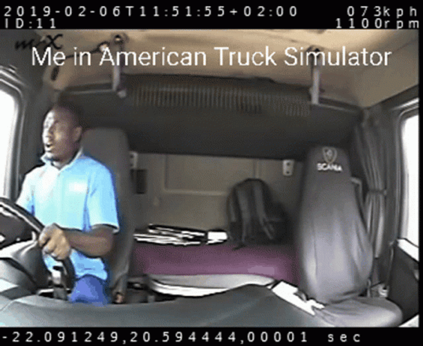 American Truck Simulator Feels GIF