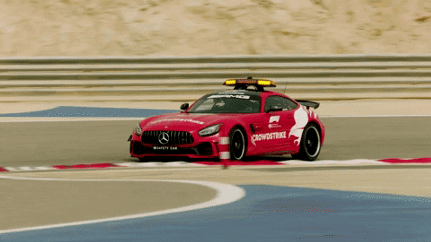 AMG GT R Red Mercedes Formula 1 GIF