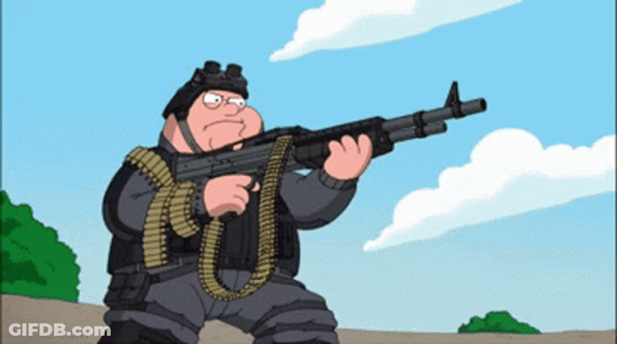 Amish Guy Shooter GIF
