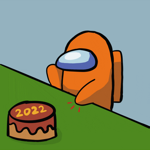 Among Us 2022 Cake GIF