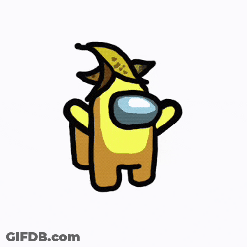 Among Us Banana Crewmate GIF
