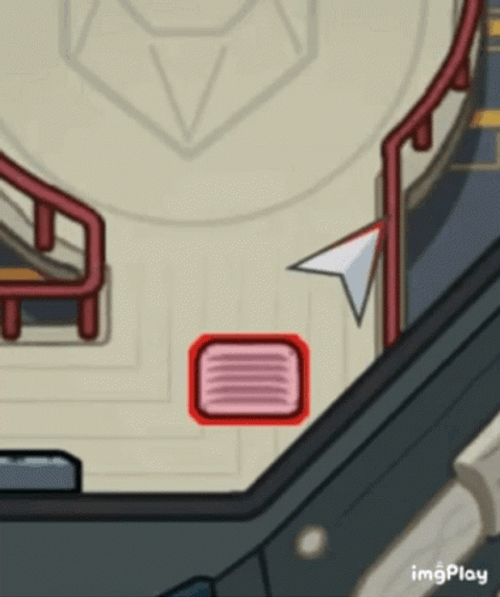 Among Us Character Brown Venting GIF
