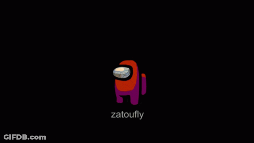 Among Us Character Red As Moderator GIF