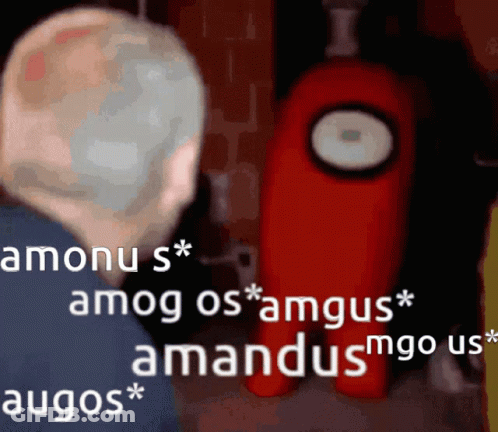 Among Us Character GIF