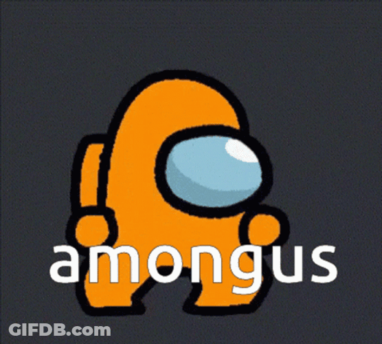 Among Us Crewmate Happy Dance GIF