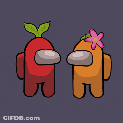 Among Us Crewmates Love GIF