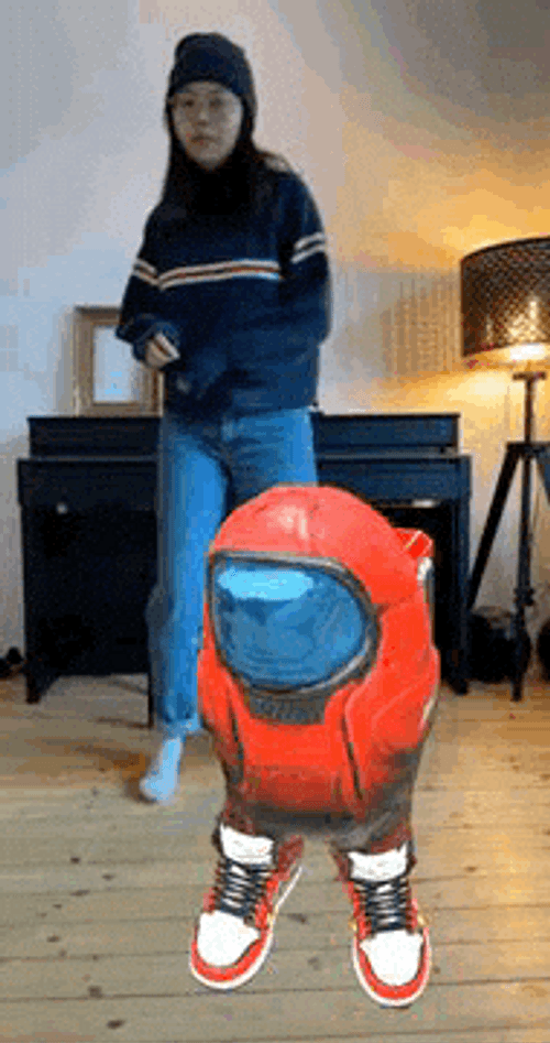 Among Us Dancing Tandem Meme GIF