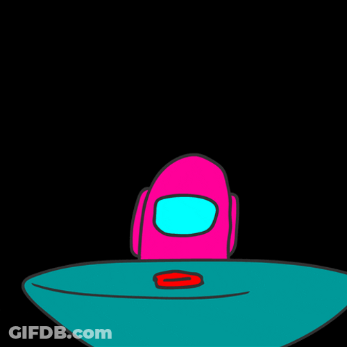 Among Us Emergency Button GIF
