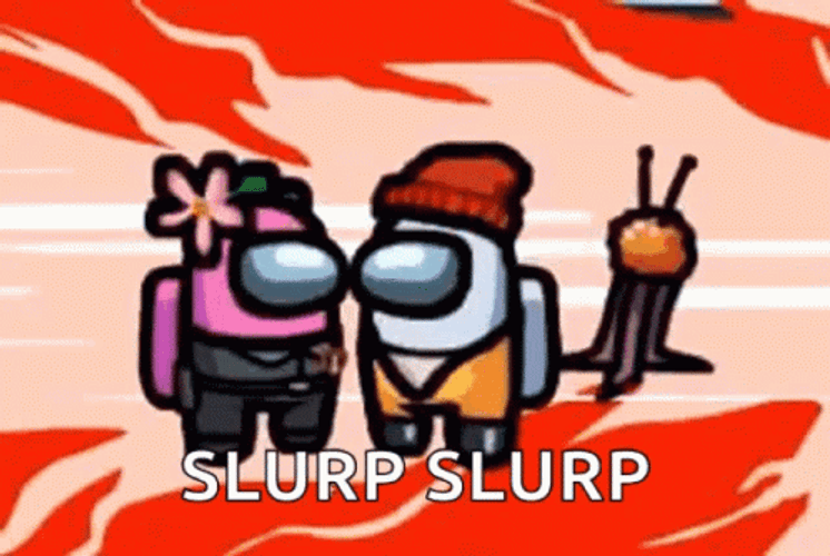 Among Us Killing Slurp Slurp GIF