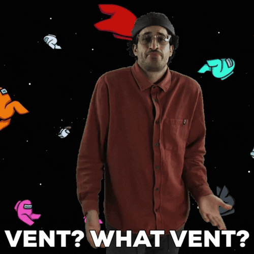 Among Us Man Asking Vent Meme GIF