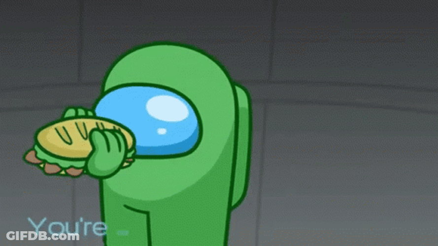 Among Us Sneaky Impostor GIF