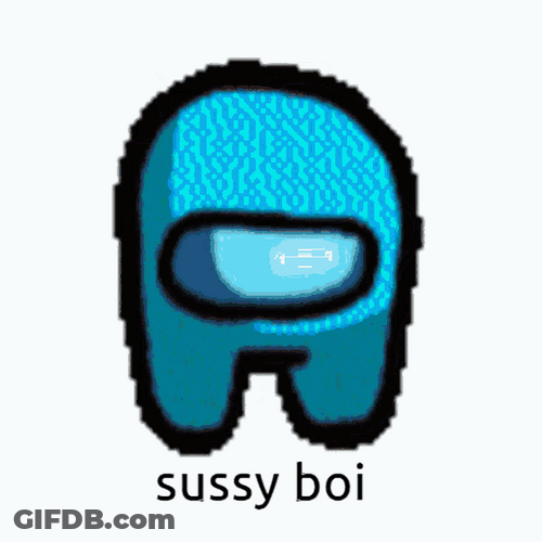 Among Us Sussy Boi GIF