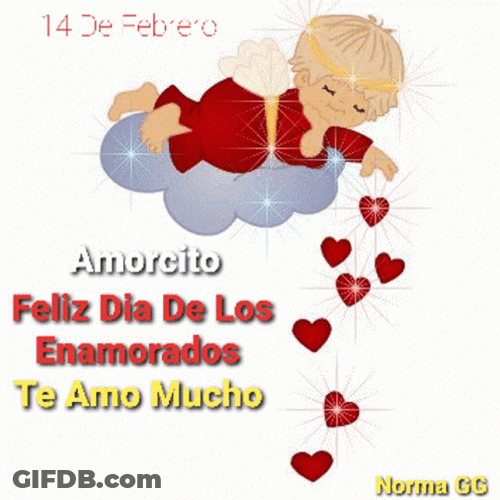 Amorcito Feliz Dia De San Valentin GIF