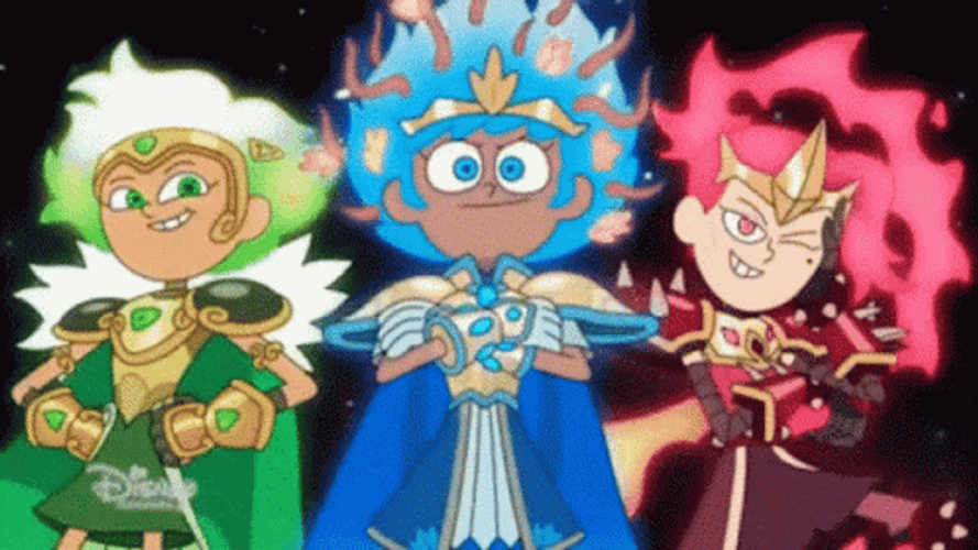 Amphibia Calamity Trio GIF