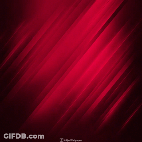 Amsterdam Football Club Logo Red Background GIF