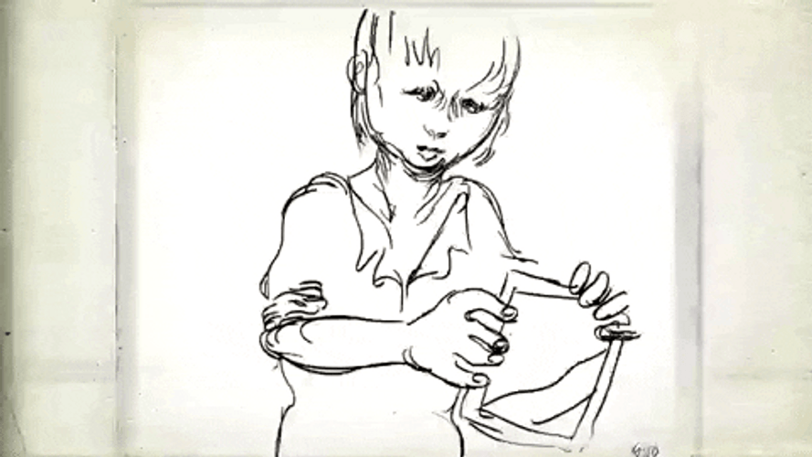 Amusing Drawing Art Transitions GIF