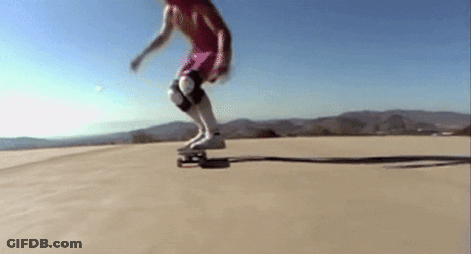 Amusing Rodney Mullen Skateboard Tricks GIF