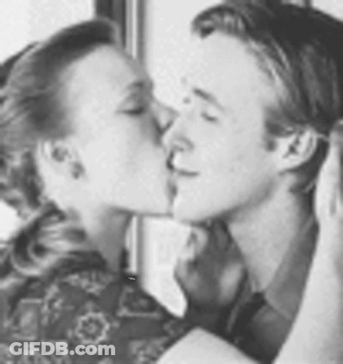 Amy Adams Kisses Ryan Gosling GIF