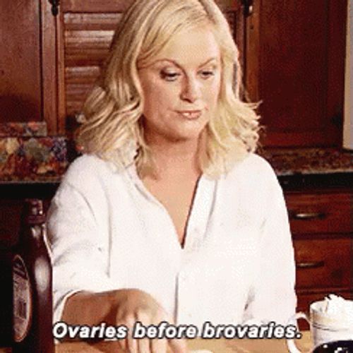 Amy Poehler Eating Ice Cream GIF