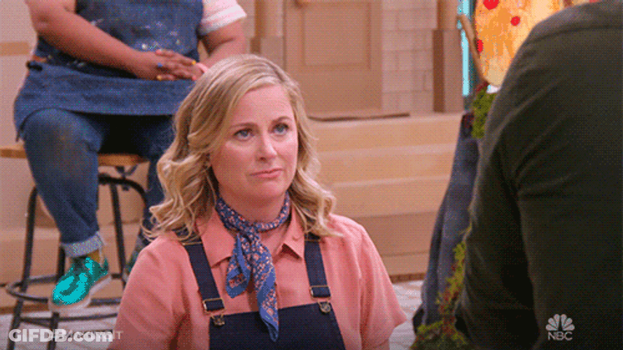 Amy Poehler Raise Hand GIF