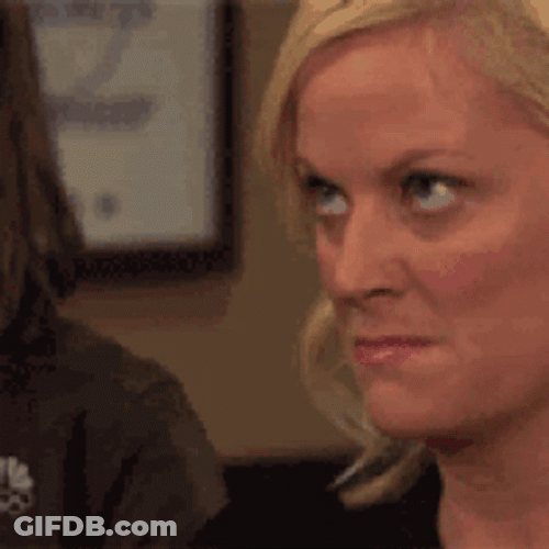 Amy Poehler Staring Youll Shoot Your Eye Out GIF