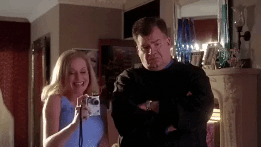 Amy Poehler Taking Picture GIF