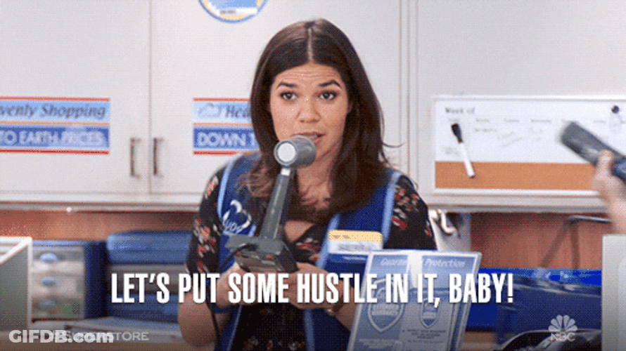 Amy Put Some Hustle And Flow GIF