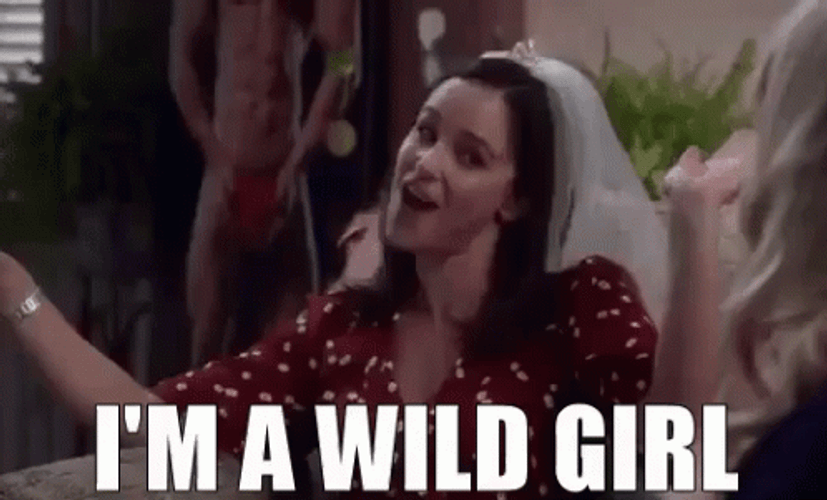 Amy Santiago I'm A Wild Girl GIF