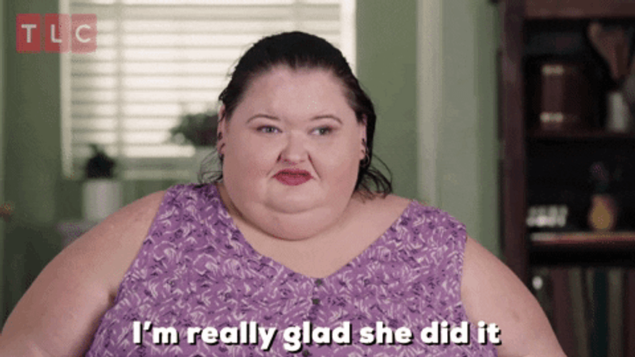 Amy Slaton Glad She Did Good For Her GIF