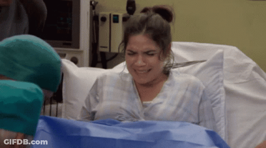 Amy Sosa Giving Birth GIF