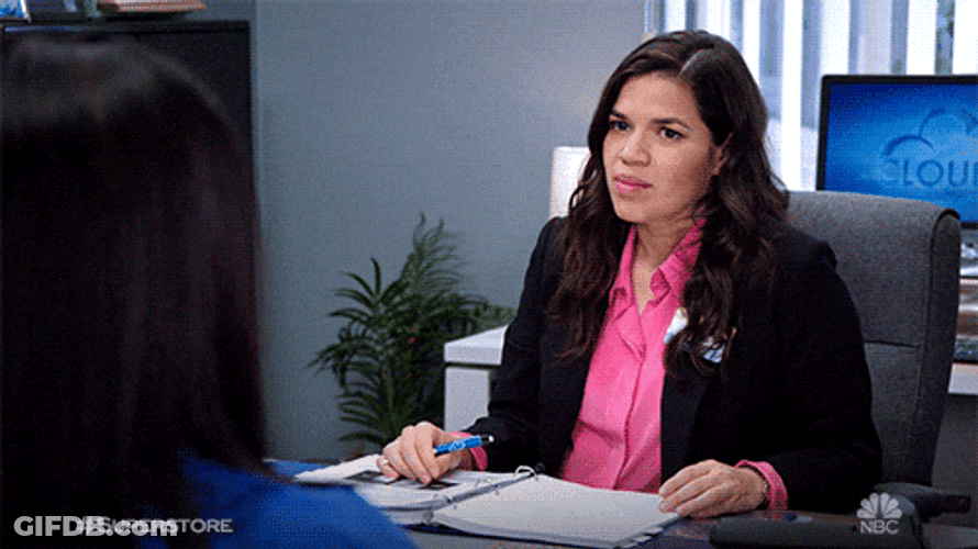 Amy What Would You Say You Do Here GIF
