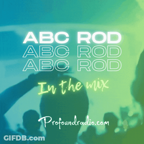 An Ad For Abc Rod In The Mix With A Crowd Of People GIF