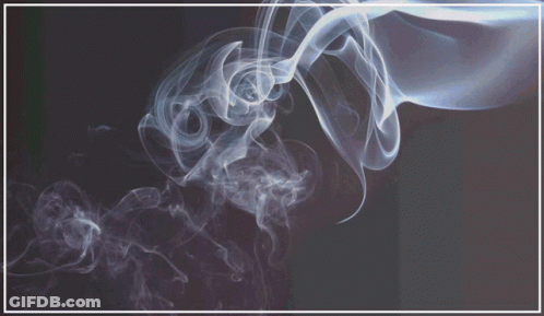 An Ad For An Air Purifier For Smoke With A Phone Number GIF