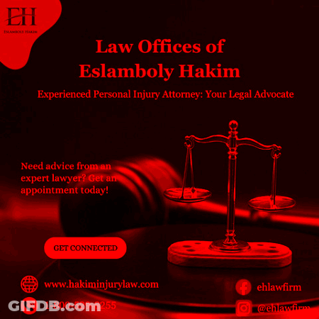 Law Office Ad For Eslamoly Hakim GIF