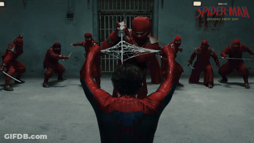 An Ad For Spider Man Brand New Day GIF