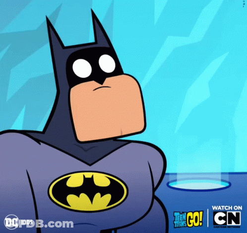 An Ad For Teen Titans Go Shows A Cartoon Character GIF