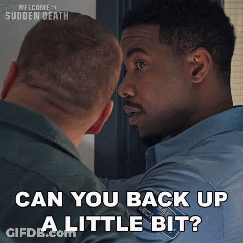 Welcome To Sudden Death Two Men Talking GIF