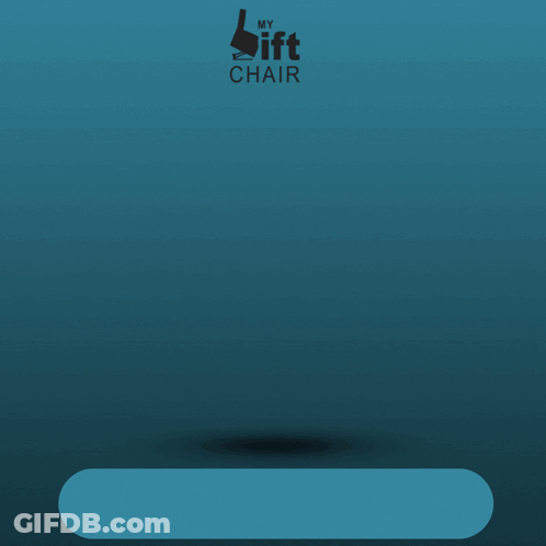 An Advertisement For A Chair That Says " My Lift Chair " GIF