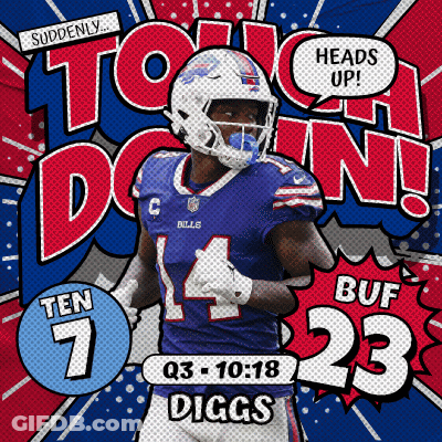 An Advertisement For A Football Player With The Number 23 On It GIF