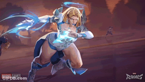 An Advertisement For A Video Game Called Rivals By Marvel GIF