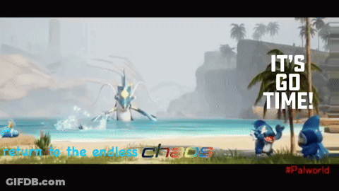 An Advertisement For A Video Game Says It 'S Go Time GIF