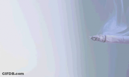 An Advertisement For An Air Purifier For Smoke With A Phone Number GIF
