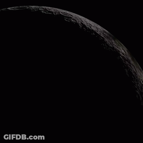 An Advertisement For Ethereum All-Time High Shows A Rocket Flying Through The Moon GIF
