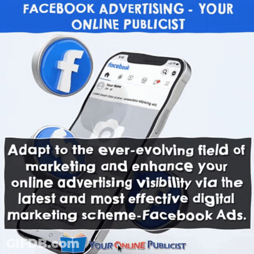 Facebook Advertising Cell Phone GIF