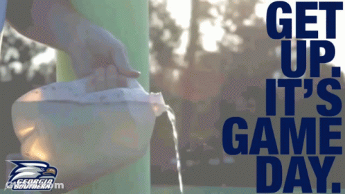 An Advertisement For Georgia Southern Is Shown GIF
