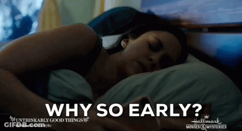 An Advertisement For Hallmark Movies And Mysteries With A Woman Sleeping GIF